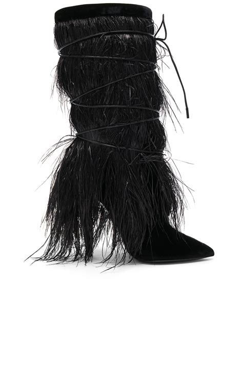 saint laurent yeti boots